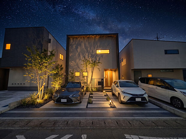 2号地｜建物が完成しました！※外構はイメージです。