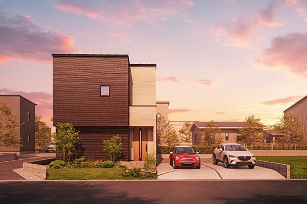 【完成予想図(外観)】【13号地|外観】完成イメージ