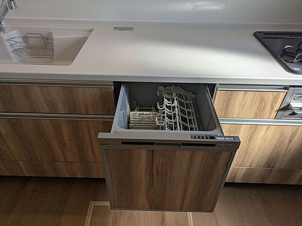 【キッチン】食洗器：家事の時短で、家族時間が増える。 