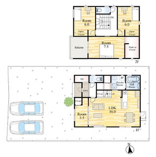 【4LDK】■支払い例■ 月々：90,179円 ※融資条件｜借入金額3,600万円 頭金0円 40年払い 地方銀行変動金利0.95％（R7.12月）ボーナス払いなし ※あくまでも一例であり上記の返済額は状況等によって異なります。