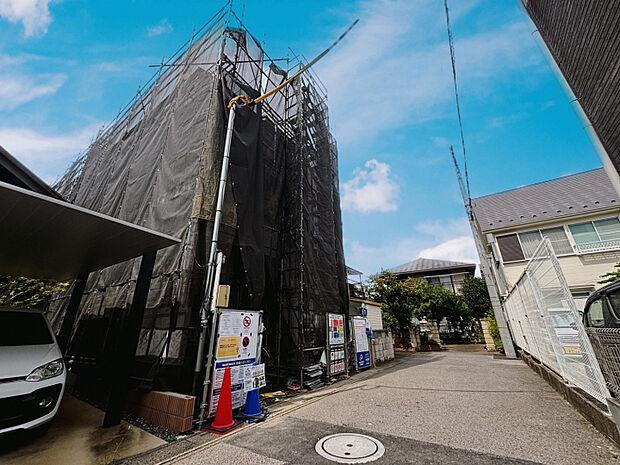 現地外観写真（8/1撮影）　