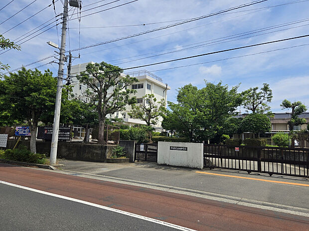 平塚市立山城中学校（約400m）