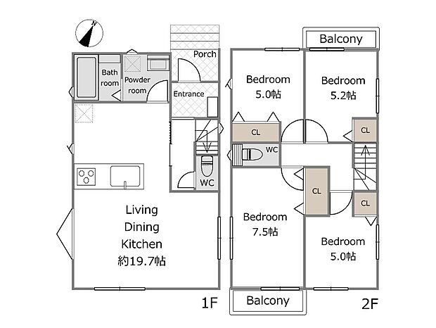 A号棟(5,480万円)