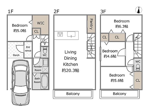参考プラン（建物込4,480万円、土地面積65.20m2、建物面積99.15m2）期間限定！お客様のご要望をお聞かせください！