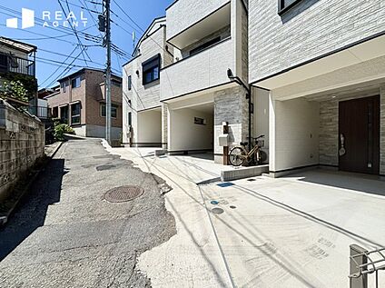 現地前面道路