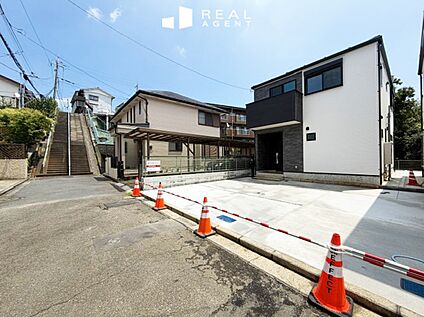 現地前面道路
