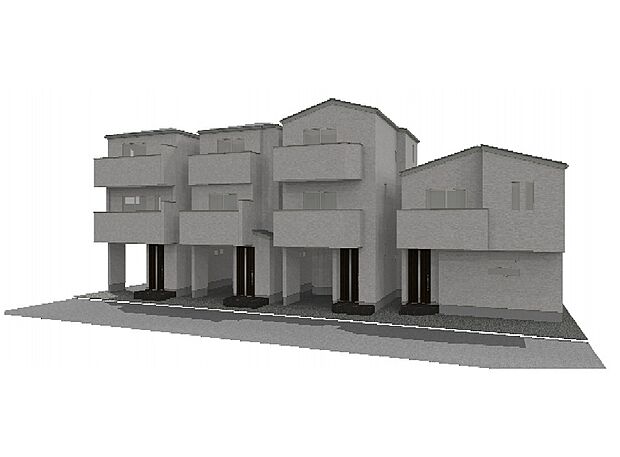 【完成イメージパース】いつまでも美しい外観を…
外壁材はサイディングを採用
実際の素材をショールームにて確認出来ます。