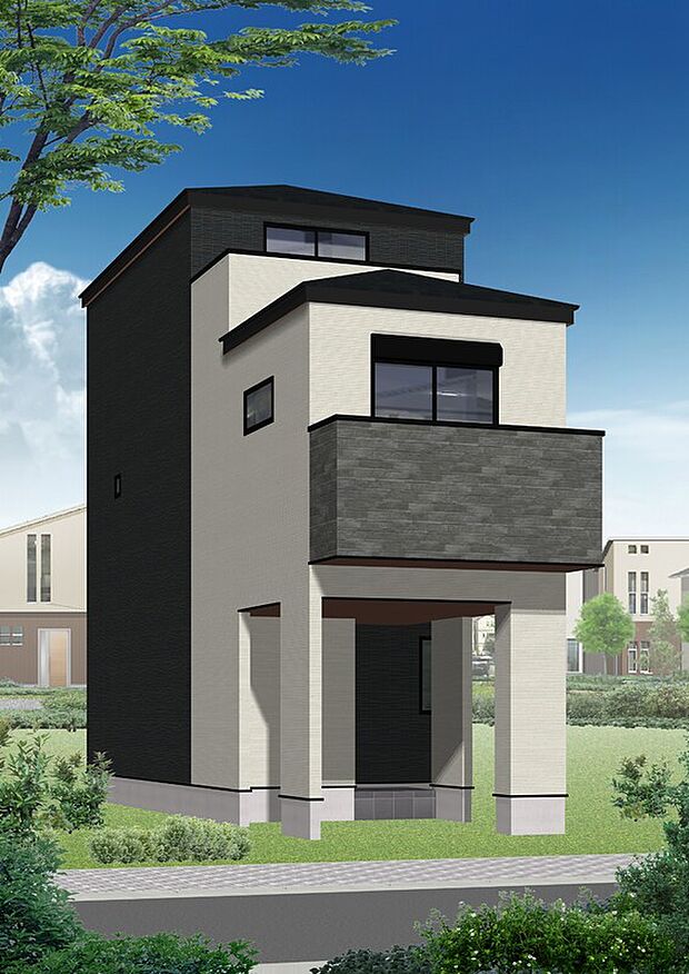 【完成イメージパース】いつまでも美しい外観を…
サイディングは16ミリ・マイクロガードを採用
汚れを雨水で洗い流すセルフクリーニング機能付き
実際の素材をショールームにて確認出来ます。