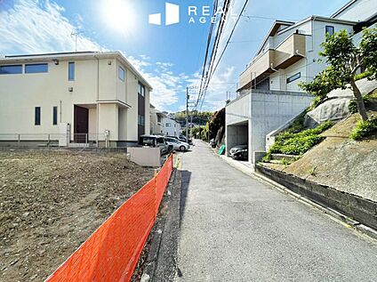 現地前面道路