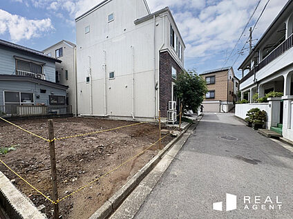 現地前面道路