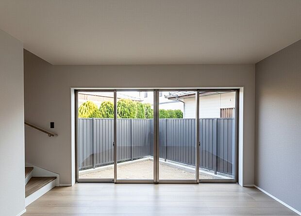 【庭】※フェンスはCGです