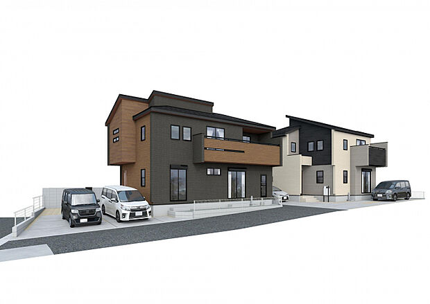 完成予想図（外観）　※あくまでも予想図の為、変更される場合がございます。