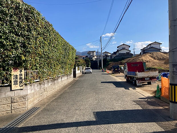 【現地写真】前面道路　西5.0m公道、南6.0m公道