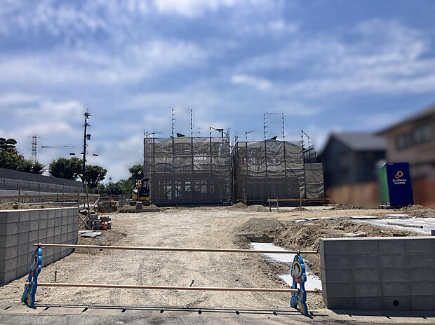 【現地写真】撮影時:2026年8月上旬建物完成予定:2026年11月上旬