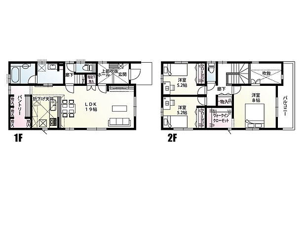【５号棟】間取図