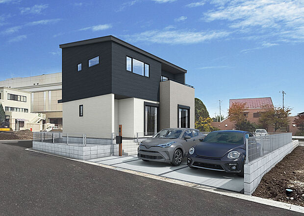 5号棟外観パース