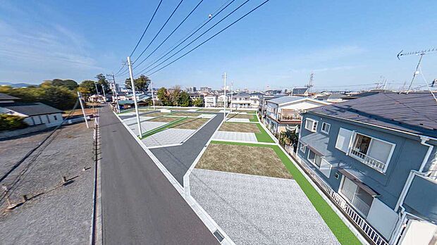 区画完成予想写真