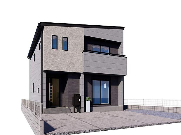 7号棟　完成予想図
