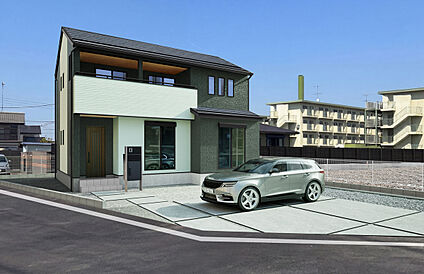 1号棟：外観完成イメージ