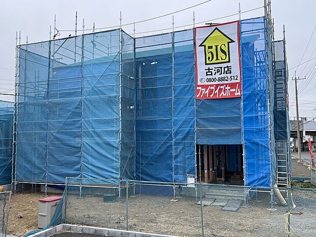 【【４号棟　現地写真】】２月撮影