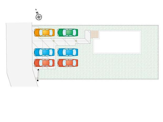 【5LDK】109坪以上の広い土地です!ガーデニングや家庭菜園、ドッグラン等ライフスタイルに合わせて色々な楽しみ方が可能です!駐車スペース6台可!不在時の荷物の受け取りに便利な、宅配ボックス搭載門柱付き!