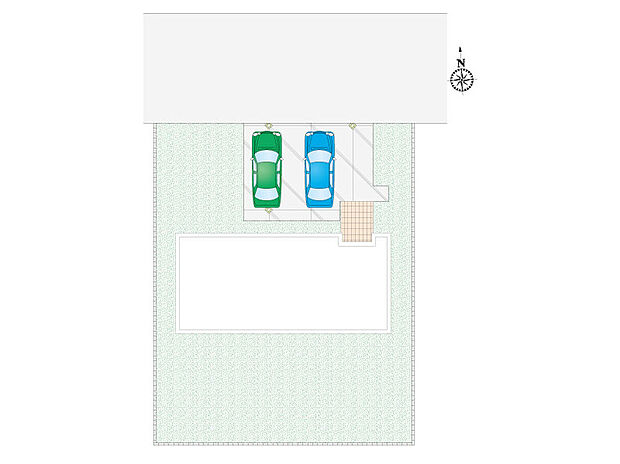 【4LDK】4台駐車可能です！
時間を有効活用できる宅配ボックス付き！

