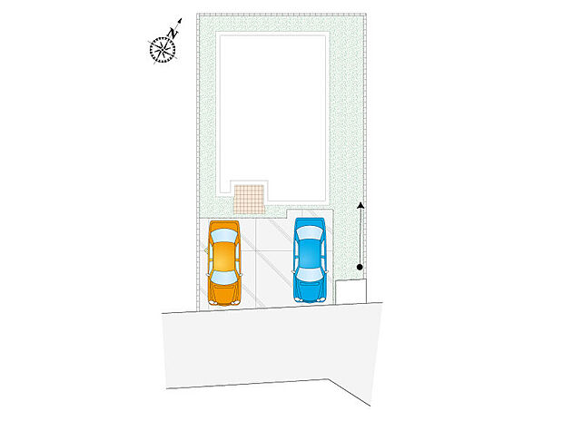 【4LDK】並列2台駐車可能です!
時間を有効活用できる宅配ボックス付き!