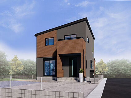 【8号棟　外観イメージ】