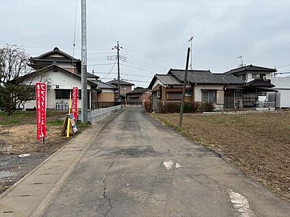 【前面道路　現地写真】