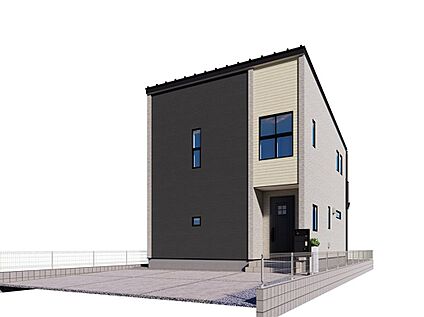 【1号棟 完成イメージ】