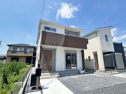 【1号棟：現地外観写真】