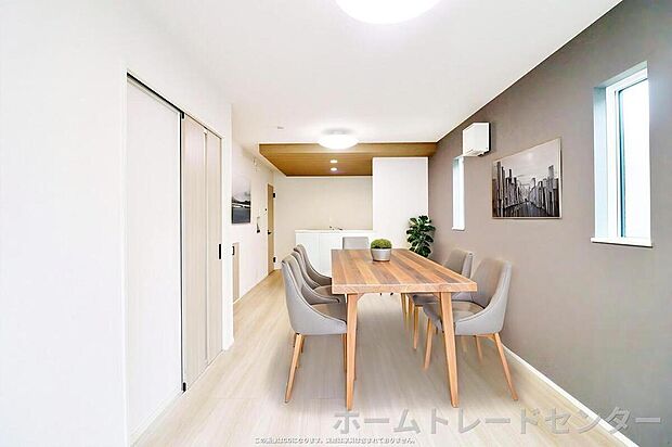 【Living Room】
ゆっくりくつろげるLDKに家族みんなが集まるコミュニケーションハウス♪