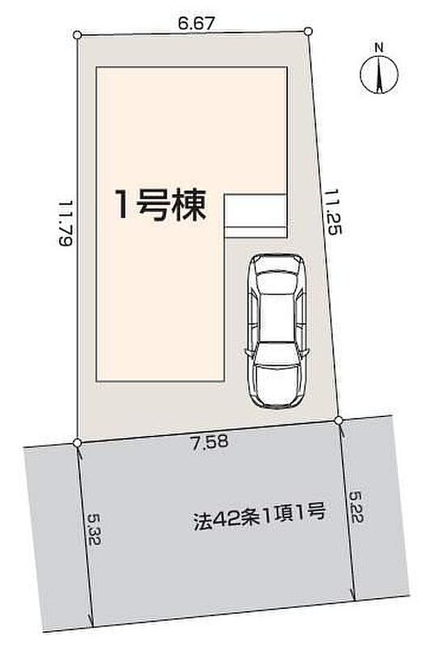【全体区画図】住環境良好な人気の低層住居専用地域に立地しております。守られた環境は、お子様との暮らしにもおすすめです。