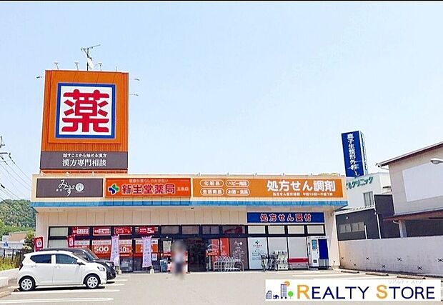 ドラッグ新生堂五条店（約750m）