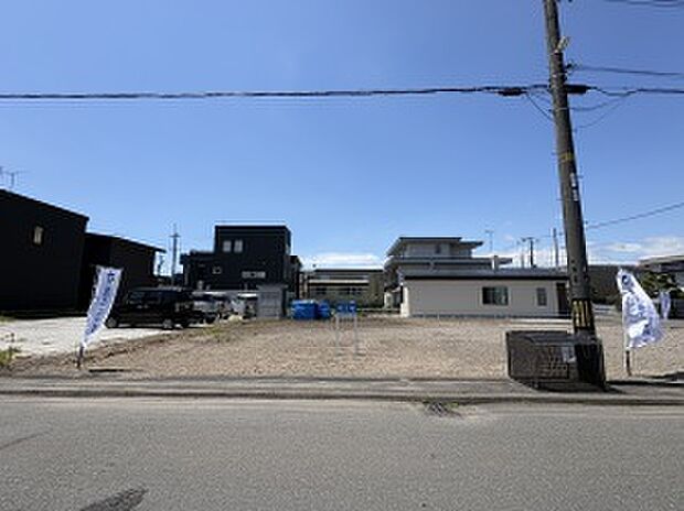 【区画2】正面:北東入りの整形地(2026年6月撮影)