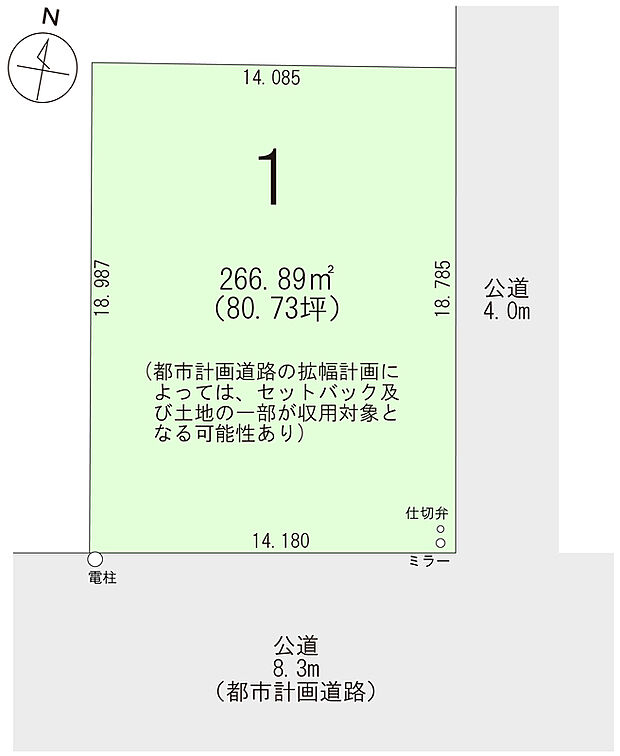 区画図