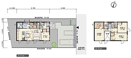 ※プラン図は図面を基に描いておりますので、実際と多少異なる場合があります。家具・小物・外構は価格に含まれます。洗濯機・冷蔵庫・車は価格に含まれません。 