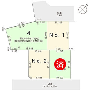 区画図