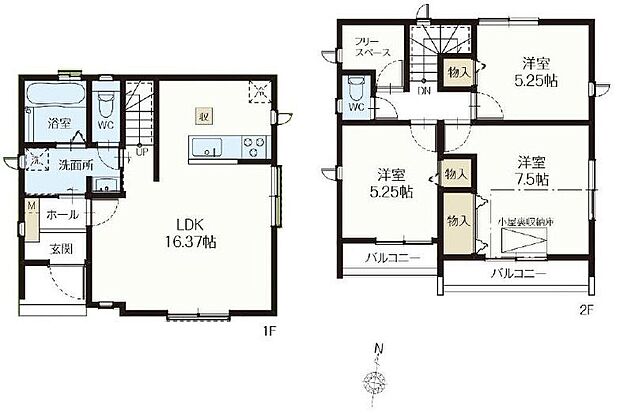 価格7690万円、3LDK+S、土地面積83.27m2、建物面積83.01m2