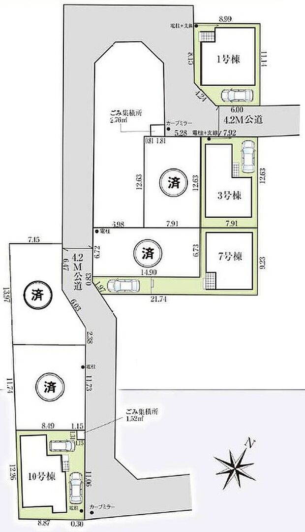 ☆全体区画図☆