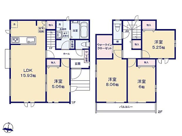(Ａ号棟)、価格6990万円、4LDK、土地面積131.73m2、建物面積99.05m2