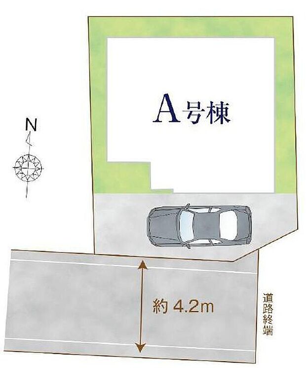 【全体区画図】カースペースございます。