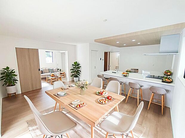 【 ☆Livingroom☆】※家具をCGで加工しています。家具付き販売ではございません。