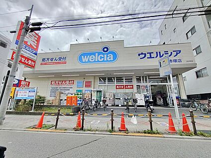 ウエルシア板橋赤塚店 610m (徒歩8分)