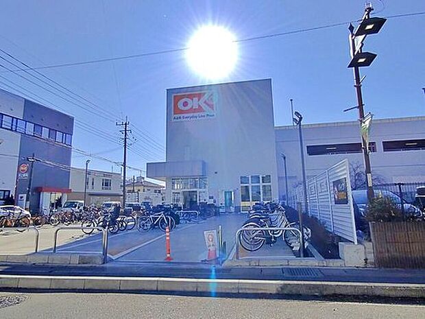 オーケー新座野火止店(約1,500m)