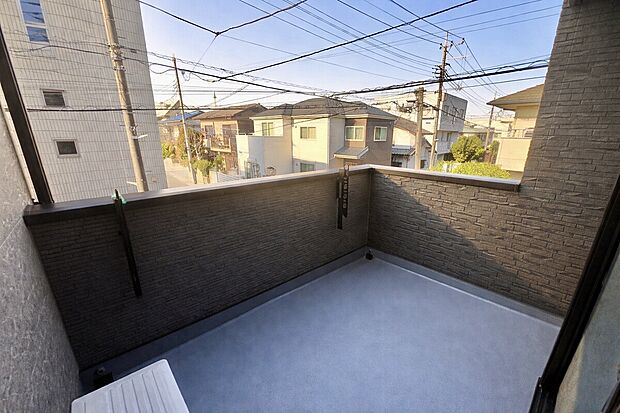 ※ワイドバルコニー
※現地写真