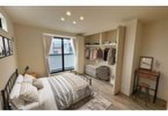 【主寝室】※同仕様モデルハウス画像