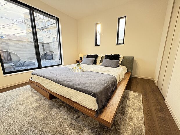 【主寝室】※モデルハウス画像