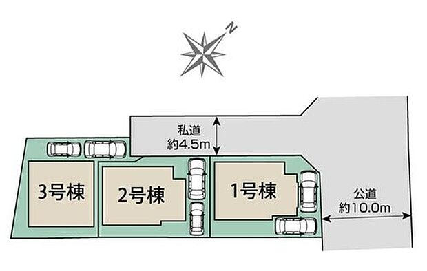 カースペースが２台分（内1台軽自動車）ございますので、家族分の自転車を駐輪したり、来客用の駐車スペースとしてもお使いいただけます。首都高速川口線も近いので車のお出かけに便利です♪