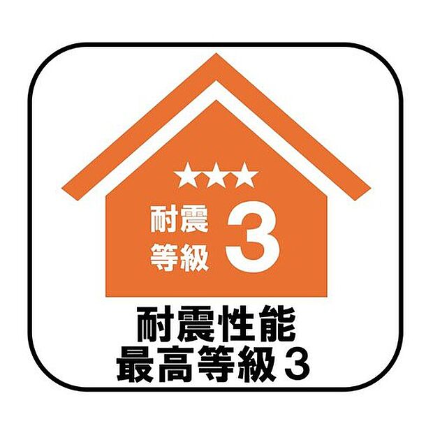 消防署や警察署など防災拠点となる建物に求められる最も高い耐震性能を持つ住宅基準で、震度7ほどの地震にも耐えられる安心の設計です♪